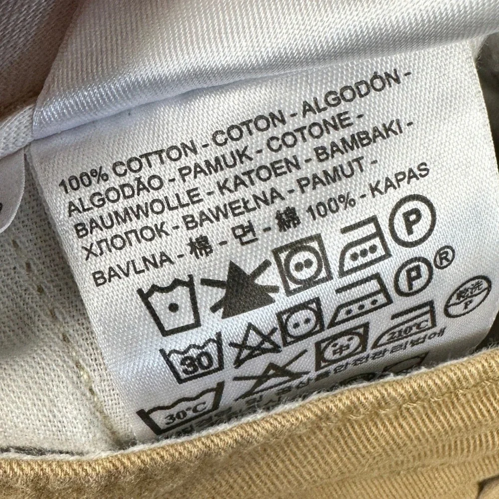 Levis Shorts Mens 38 Tan Cargo Utility Workwear Casual Outdoor Flat Front Pocket